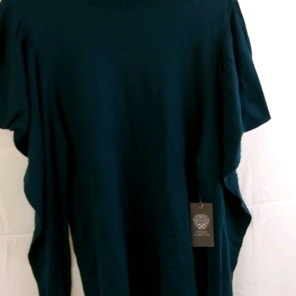 Vince Camuto Long Ruched Sleeve Shirt
